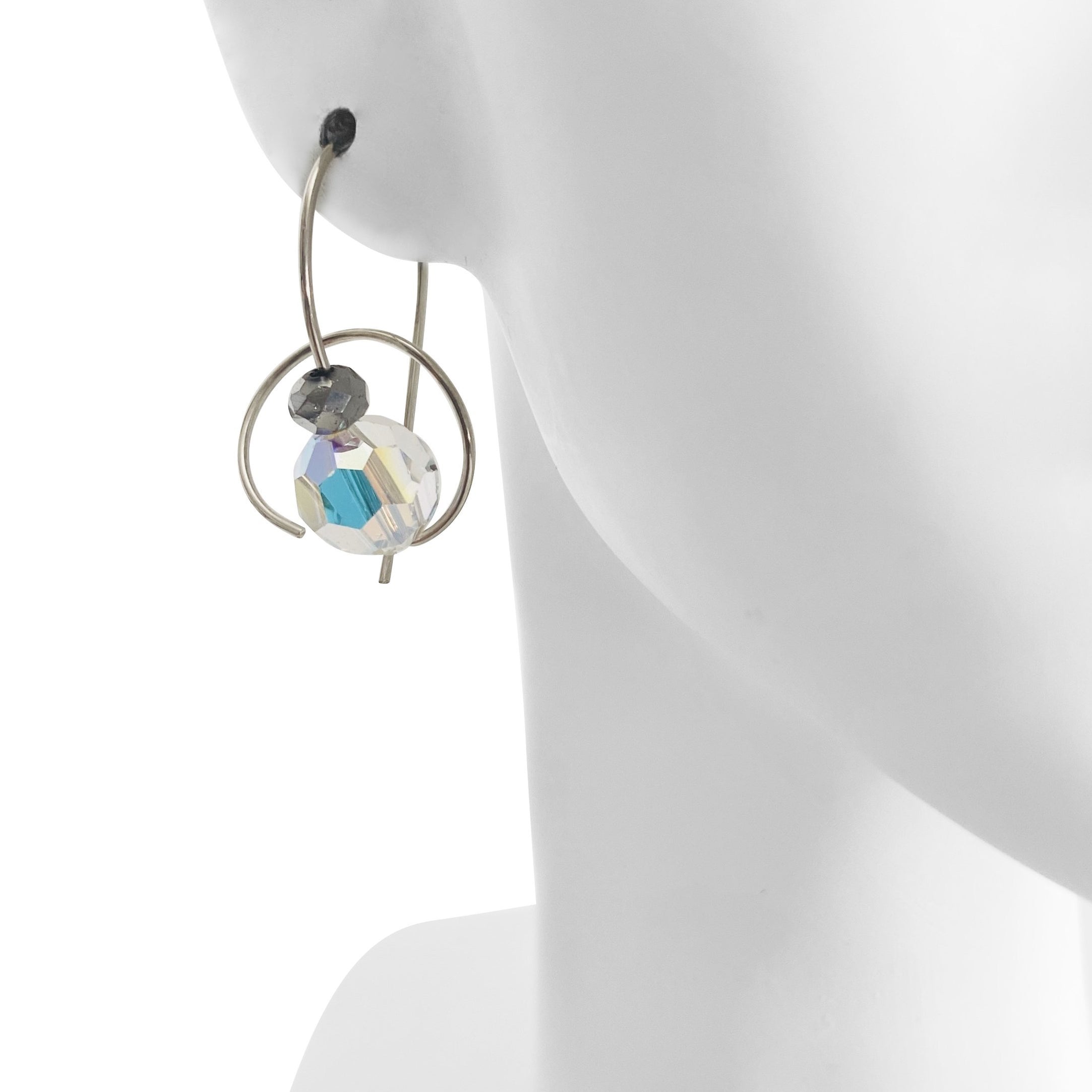 Interchangeable Crystal Earrings series by 